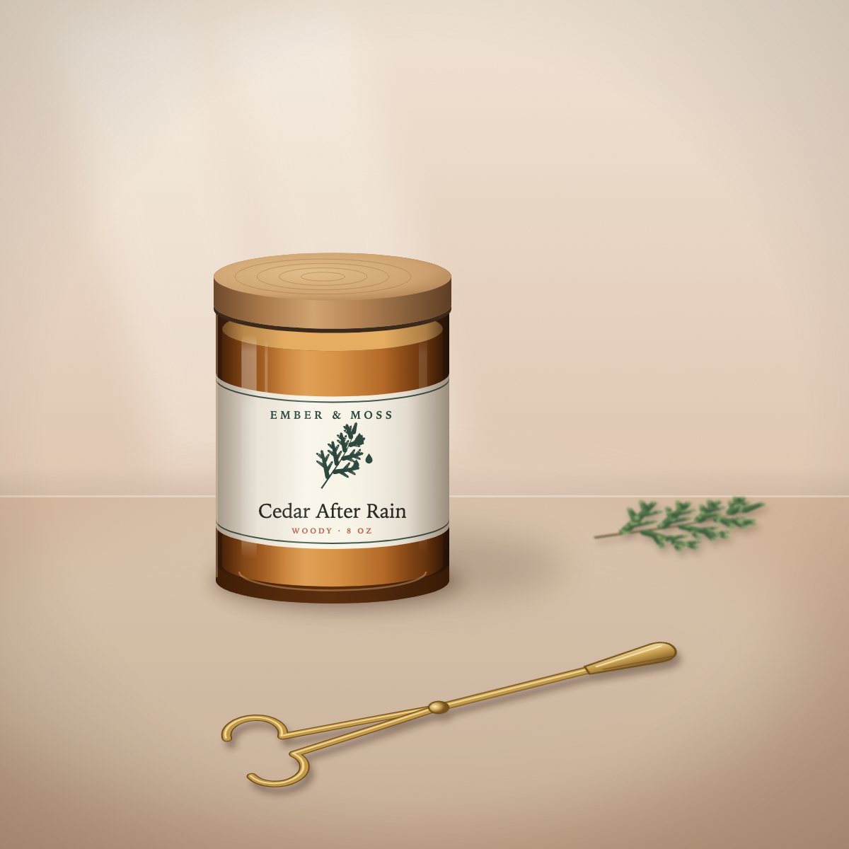 Brass Wick Trimmer (illustration)