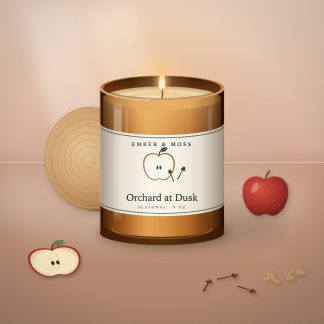 Orchard at Dusk (illustration)